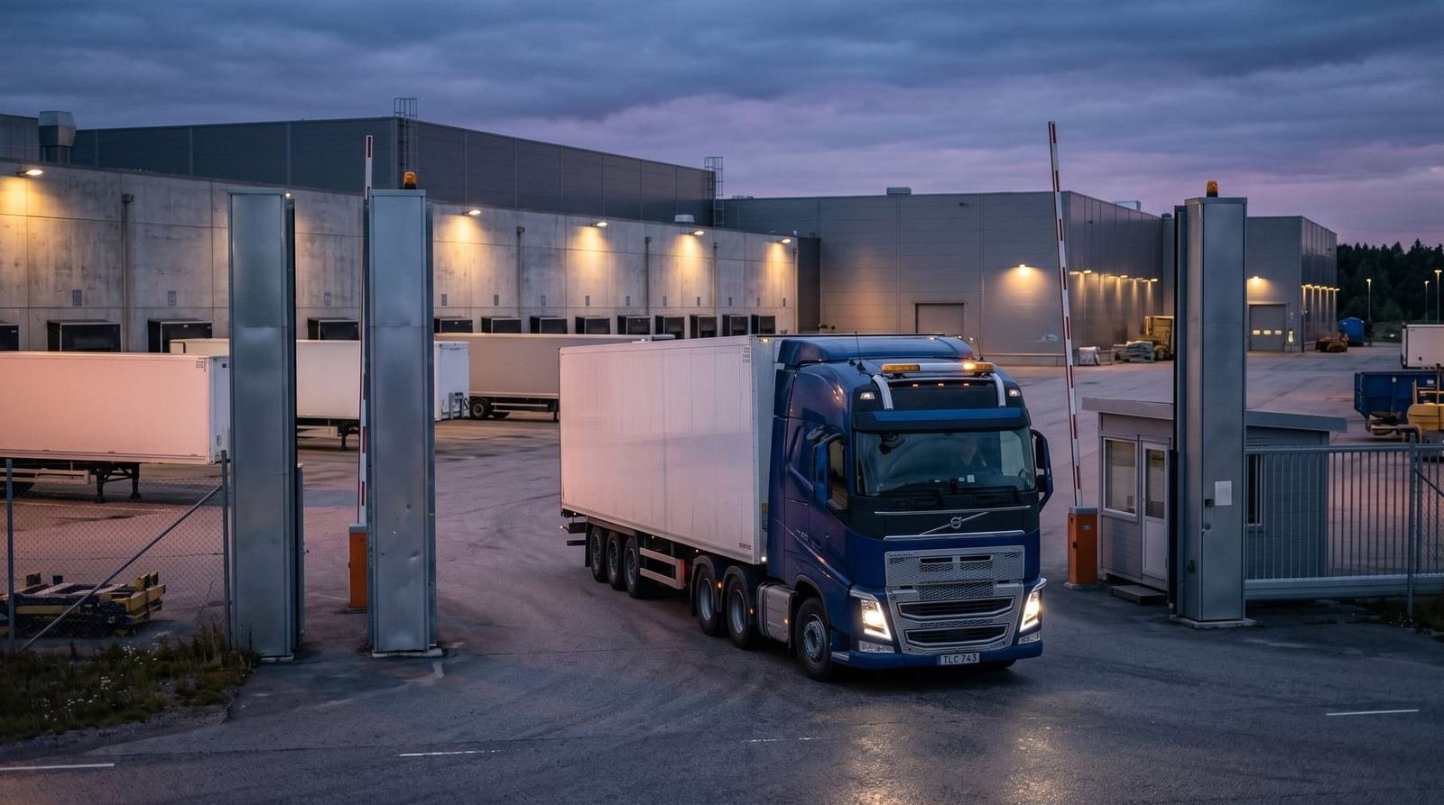Warehouse logistics docking